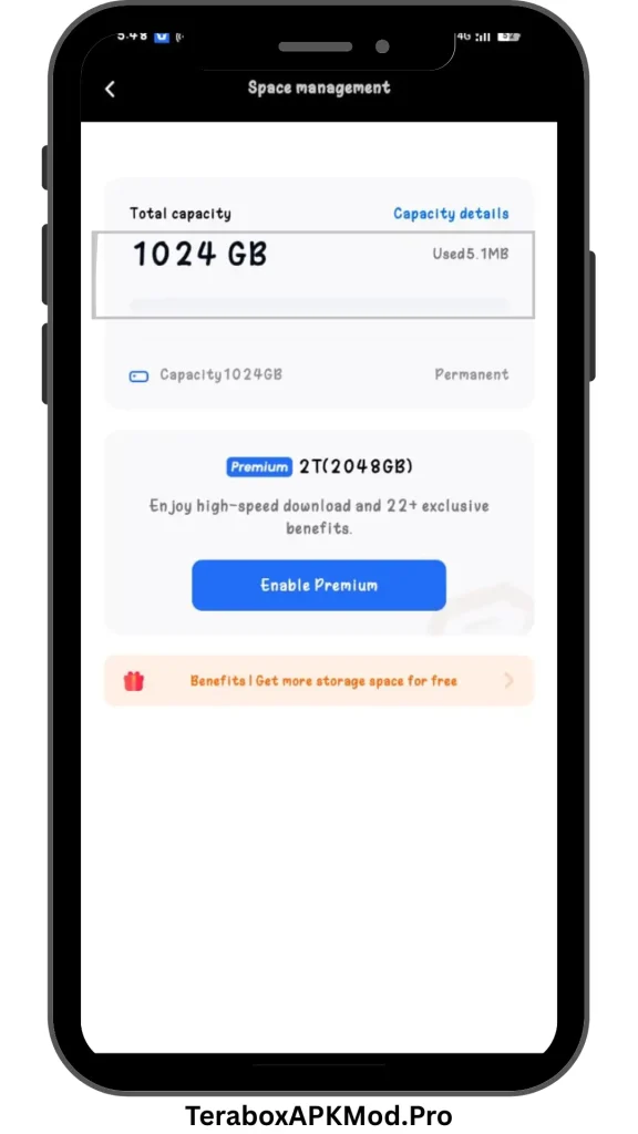 Download TeraBox MOD APK v4.10.2 (Premium Unlocked, No Ads) 12 unlimited storage