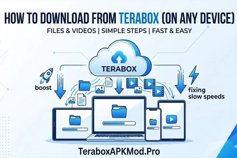 how to download files from terabox