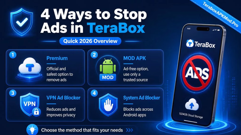Stop Ads in TeraBox: 4 Proven Methods (2026) 2 4 ways to Stop Ads in TeraBox