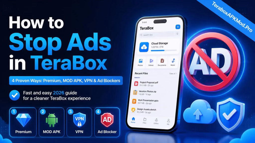Stop Ads in TeraBox: 4 Proven Methods (2026) 1 Stop Ads in TeraBox