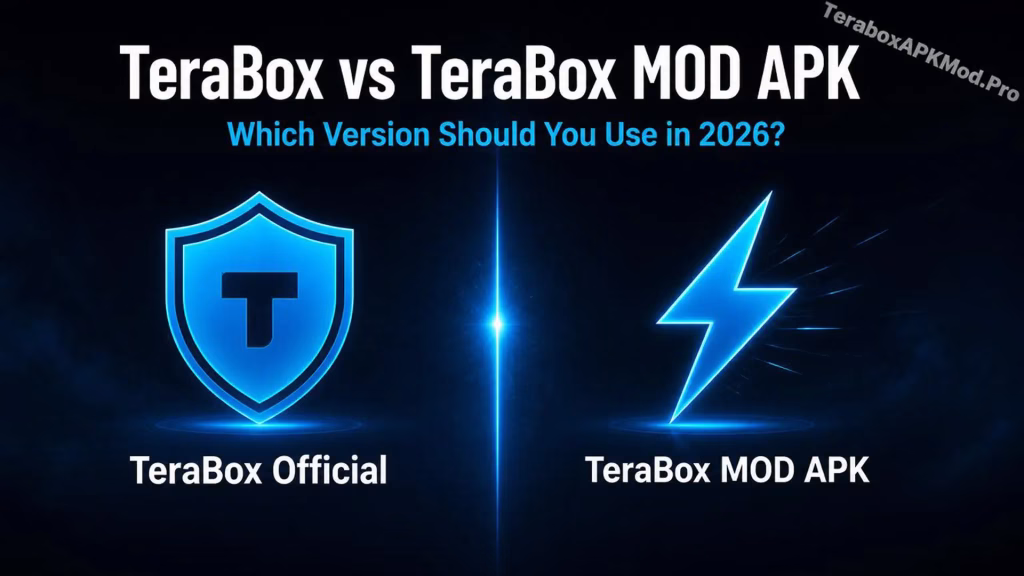 TeraBox vs TeraBox MOD APK: Honest Key Differences (2026) 1 TeraBox vs TeraBox MOD APK