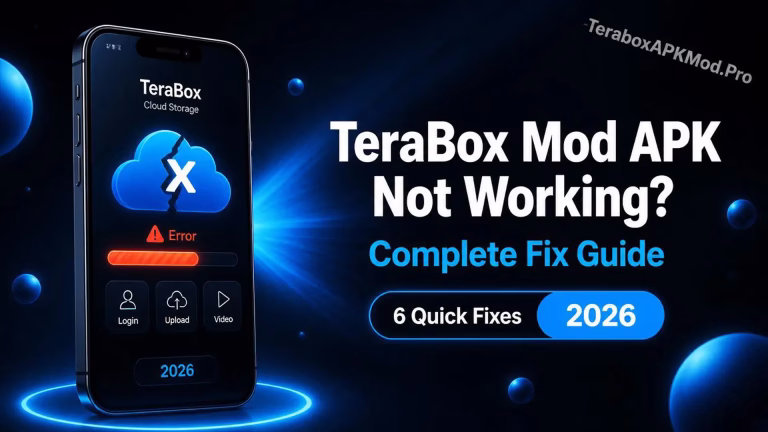 TeraBox-Mod-APK-Not-Working